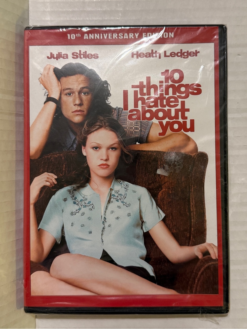 10 Things I Hate About You 10 Anniversary Edition DVD Julia Stiles Heath Ledger